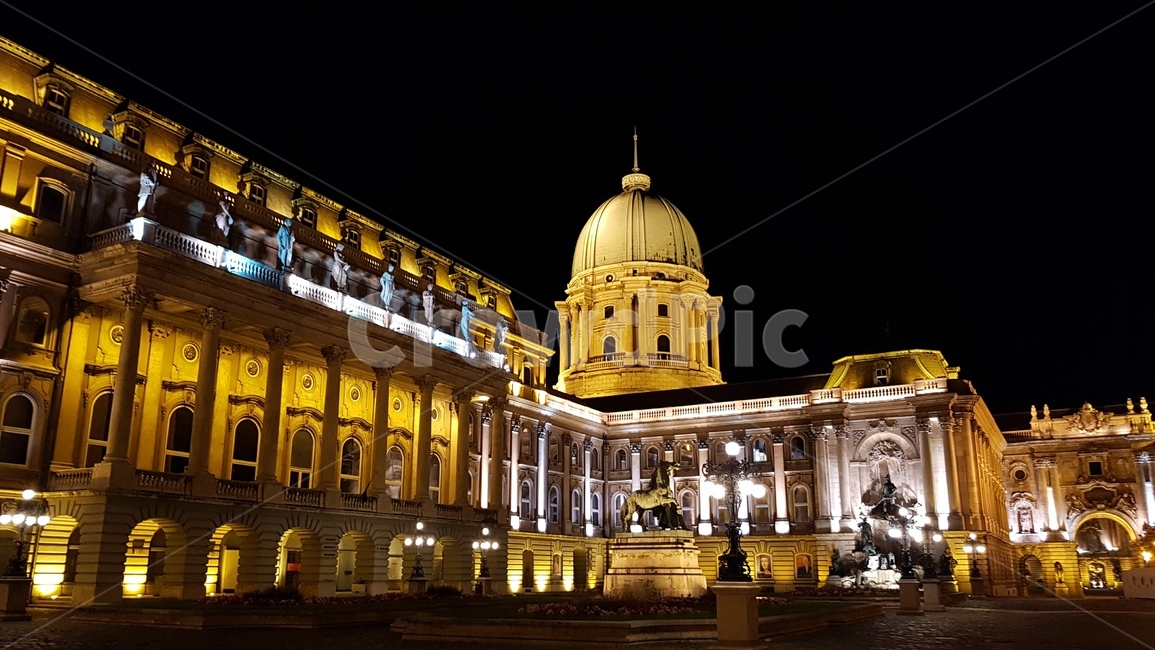 건물,야경,부다왕궁,부다페스트,헝가리,황금빛,금빛,화려한