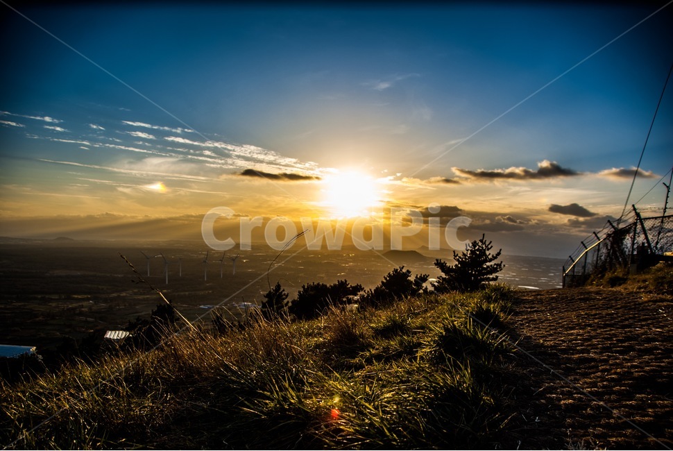제주도,제주,한림,금악,오름,금오름,금악오름,풍경,일몰,자연,풍경,nature,landscape,light,빛,flare,플레어,sunlight,햇빛