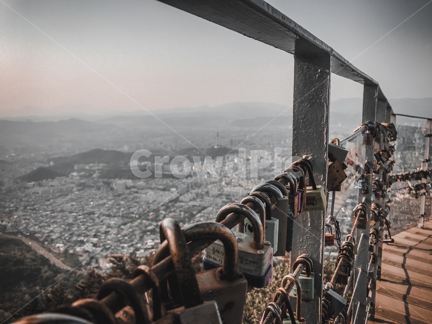 대구,앞산,앞산뷰,자물쇠,소원,산책