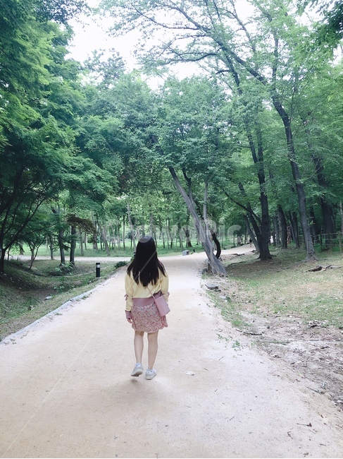 산책,나들이,뒷모습,숲,수풀