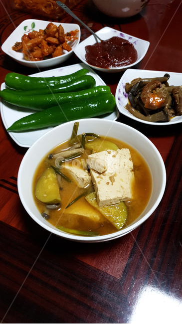 된장찌개,소시지,장조림,반찬,고추,음식,식재료,요리,food,cook,meal,dishes,food reserves,한식,한국음식,한국요리,korean food,korean dishes,korean meal,korean cook