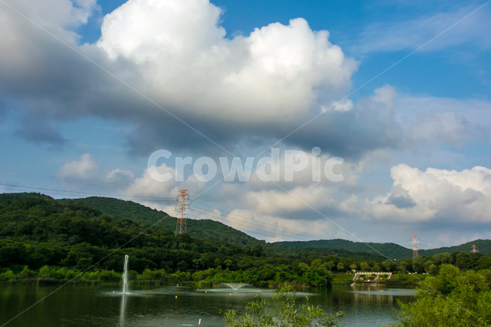 공원,풍경,초록,park,cloud,강,river,구름,수평,수직,소실점,평화로움,peace,자연,풍경,nature,landscape,water,물,outdoors,옥외,weather,날씨,cumulus,적운,sky,하늘