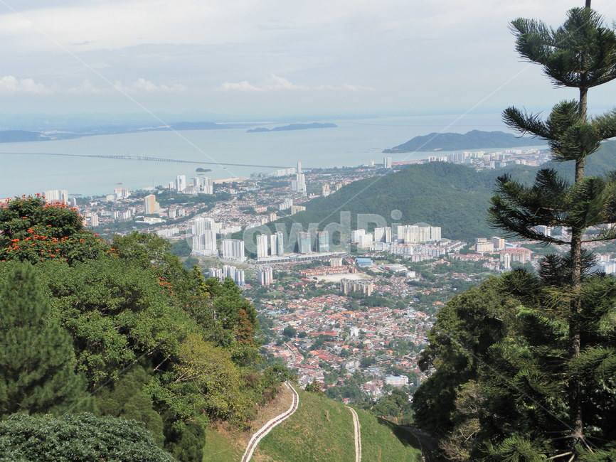 말레이시아,페낭,페낭섬,페낭힐,산,전망,하늘,구름,malaysia,penang,penanghill,sky,cloud,view,해외,외국,세계,foreign,oversea,world