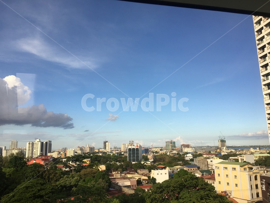 필리핀,세부,필리핀집,집,창문,하늘,세부시티,구름,cebu