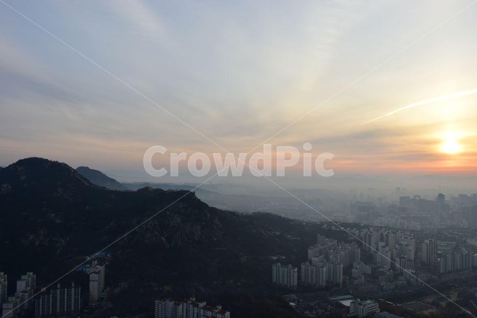 안산,일출,해맞이,해돋이,서울,아침,도시,도심지,풍경,미세먼지,겨울,도시,풍경,city,landscape