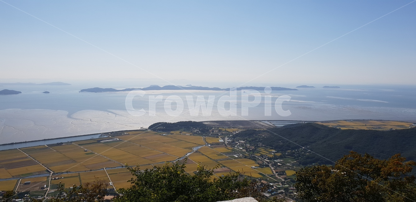 전경,풍경,공기,바다,정상