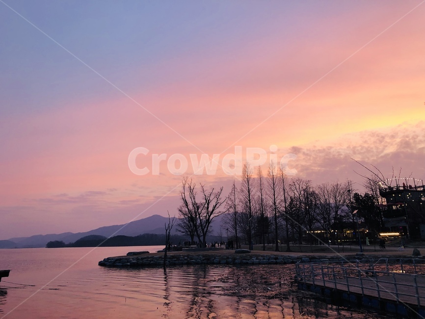두물머리,노을,강물,양평,자연,나무,산수풍경,sunset,river,naturalscenery,자연,풍경,nature,landscape,outdoors,옥외