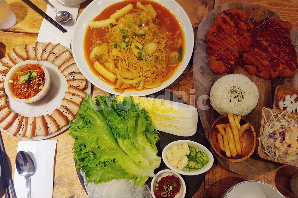 요리,음식,분식,보쌈,한식