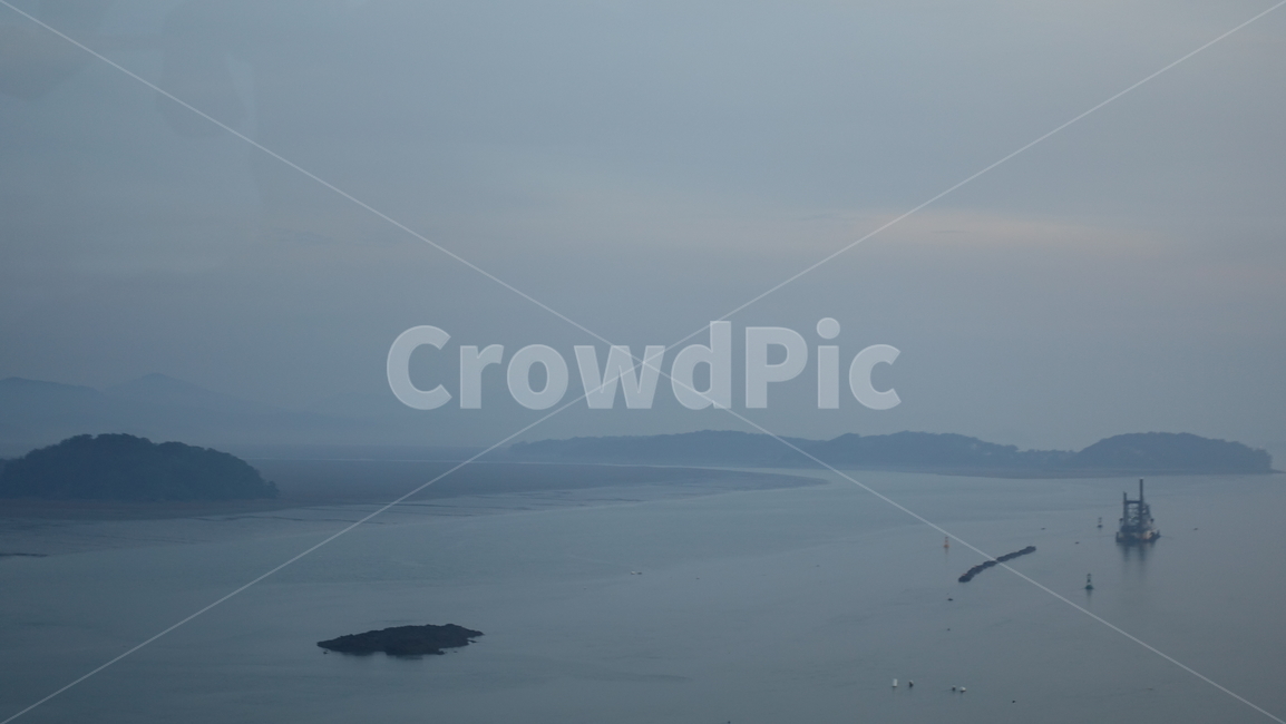 nature,자연,바다,인천,blue