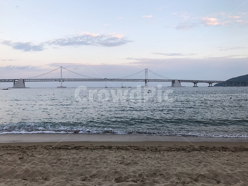 바다,해변,광안리,beach,ocean,busan,부산,광안대교,gwanganri,background,여름,물,water,bridge,노을,sea