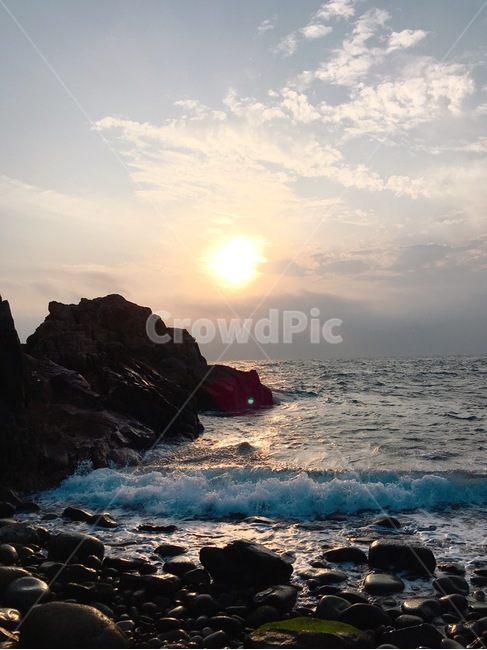 ocean,바다,자연,물,해돋이,파도,자연,풍경,nature,landscape,대양,outdoors,옥외,sea,water,promontory,곶