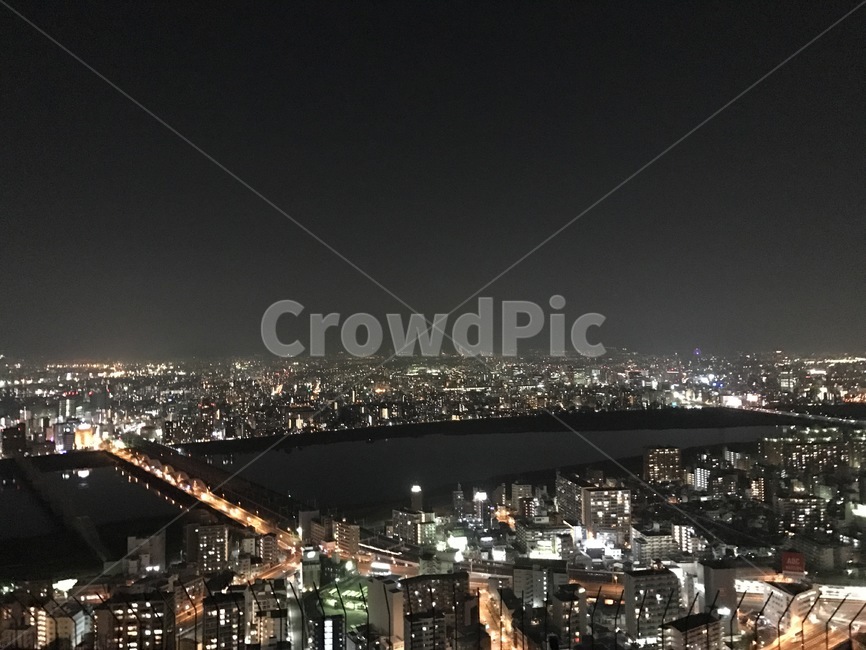 야경,도시,일본,city,불빛,강,다리,야경,밤,풍경,nightscape,night,landscape,도시,city,nature,자연,outdoors,옥외,경치,scenery,aerial view,조감도