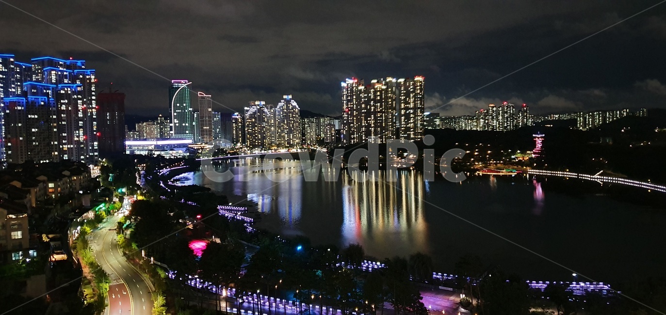 호수,야경,도시,공원,저녁,야경,밤,풍경,nightscape,night,landscape