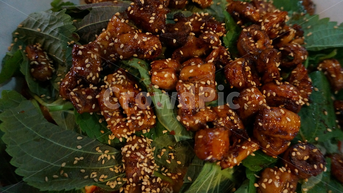 곱창,양념곱창,음식,food,술안주,깻잎,불맛,음식,식재료,요리,food,cook,meal,dishes,food reserves