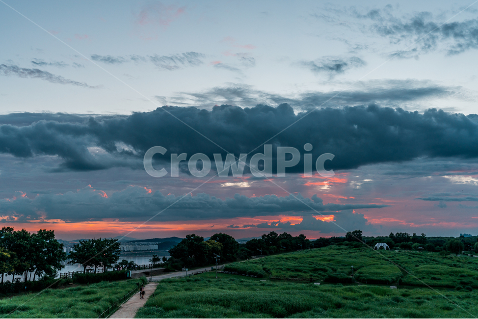 노을,구름,석양,sunset,산책로,cloud,자연,풍경,nature,landscape,한국자연풍경,한국자연경관,korea nature landscape,outdoors,옥외