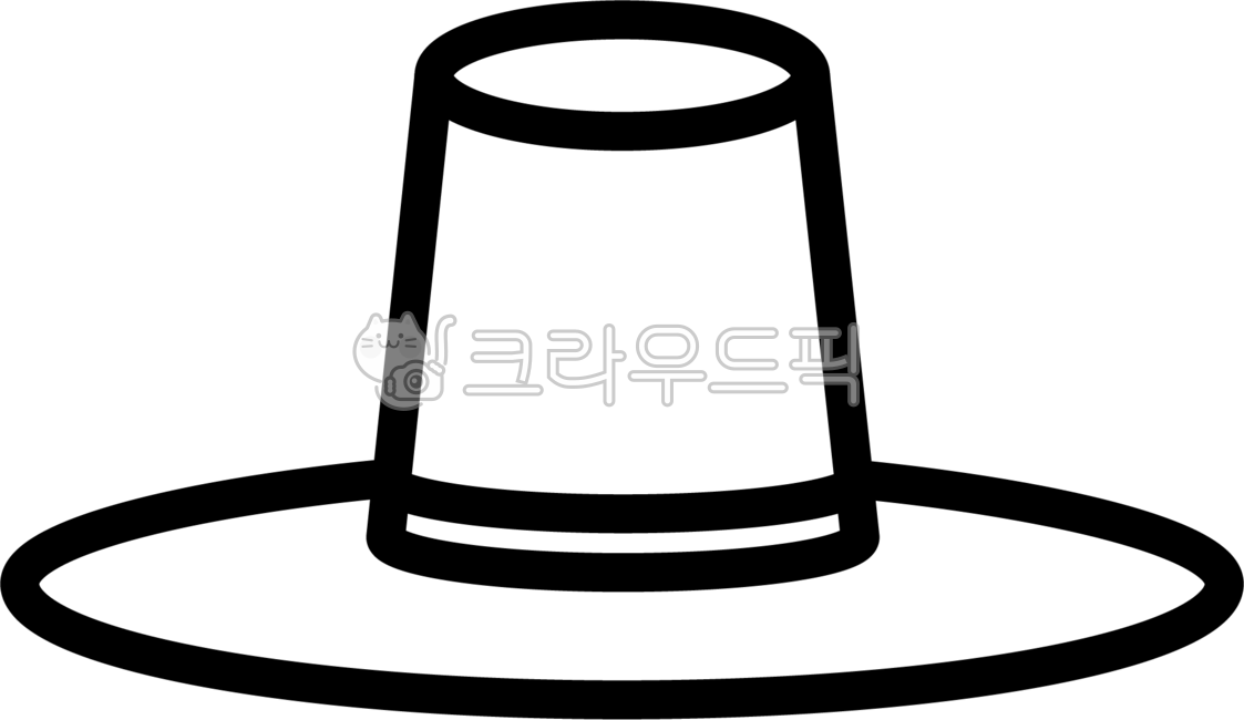 갓, 한복, 전통적인, 한국전통모자, 전통, 사진,이미지,일러스트,캘리그라피 - diamantddu작가