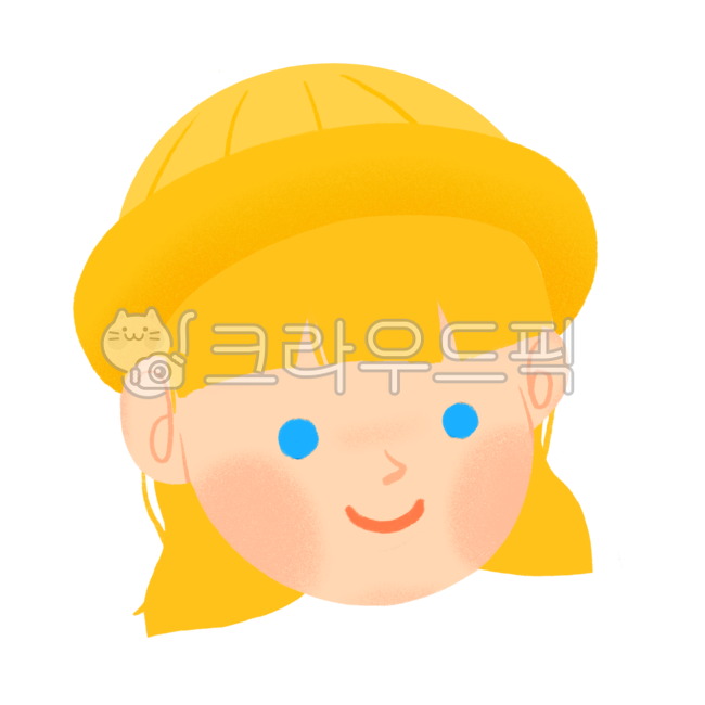 유치원,유치원모자,유치원생,원생,어린이,아이,귀여운,미소,아동,백인,외국인,다문화,모자,소녀,여자,여성,여자아이,여자어린이,단발,단발머리