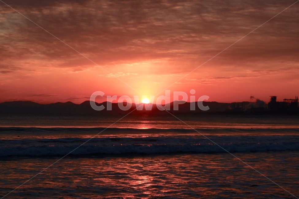 기해년,새해,일출,포항,영일대해수욕장,해,sunrise,해맞이,바다,해돋이,자연,풍경,nature,landscape,outdoors,옥외,sky,하늘,sunset,일몰,dusk,황혼,dawn,새벽,red sky,붉은 하늘,sunlight,햇빛