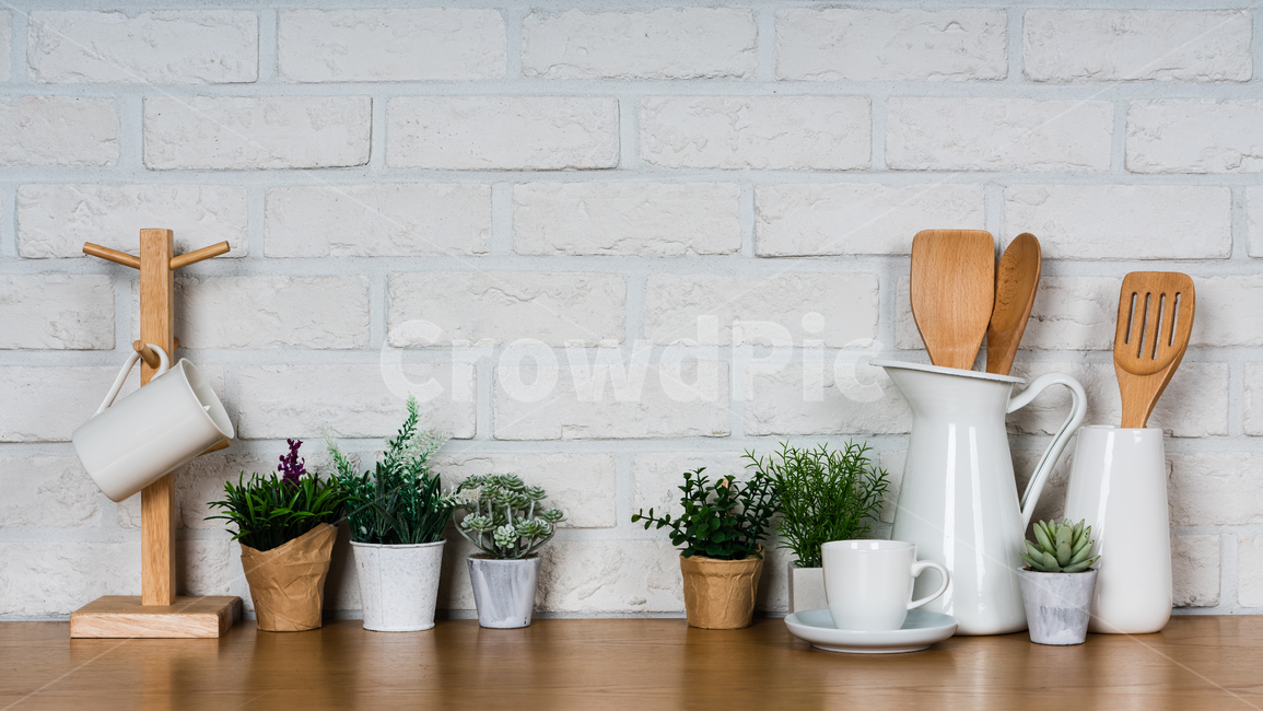 벽돌,패턴,요리기구,주방용품,주걱,숟가락,수저,나무,부엌,주방,요리,주부,선반,화분,식물,녹색,반영,도자기,깔끔한,깨끗한,현대적인,공간,밝은,정리,정돈,꽃,실내,인테리어,배경,커피잔,머그컵,컵건조대,잔받침,주방도구,목기,주방,키친,부엌,주방용품,요리도구,kitchen,kitchenware,cookroom,cookingutensil,인테리어,실내디자인,interior design,사물,물건,오브젝트,thing,object,matter