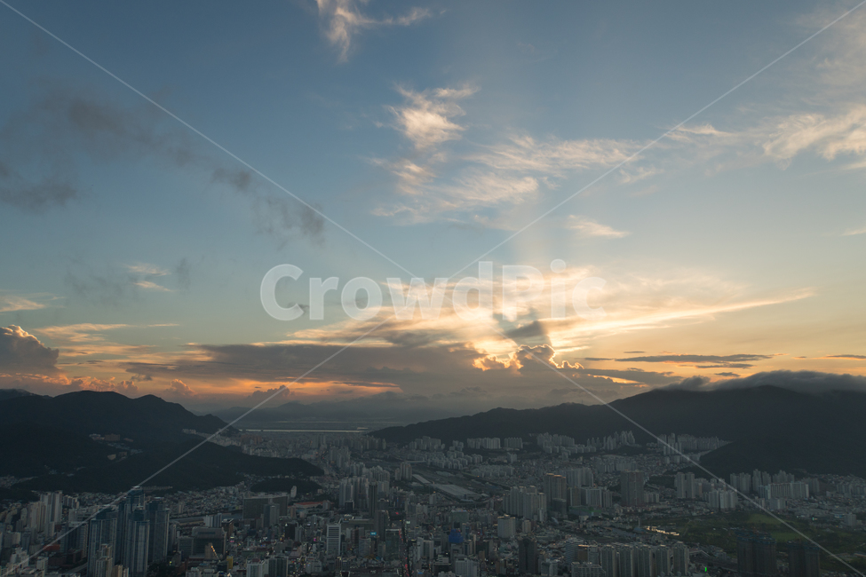 일몰,산,빛,구름,황령산,도시,풍경,city,landscape,nature,자연,outdoors,옥외,경치,scenery