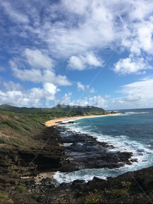 미국,하와이,바닷가,에메랄드,하늘,자연,풍경,nature,landscape