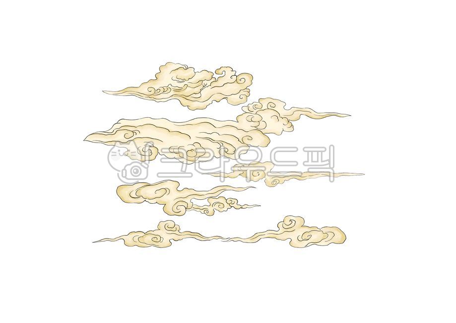 Cloud,oriental painting,folk painting,design,cloud design