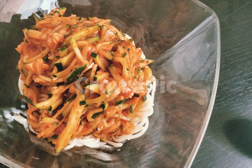 음식,국수,면요리,면,호박국수,식사,비빔국수,맛있는,손맛,여름,호박요리,한국음식