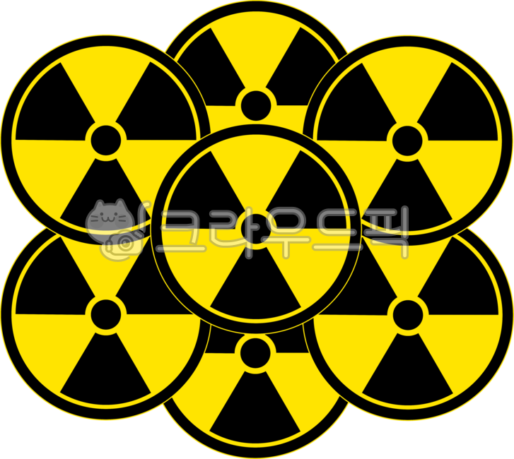 방사능,원자력,방사능아이콘,원자력로고,radioactivity,원자력아이콘