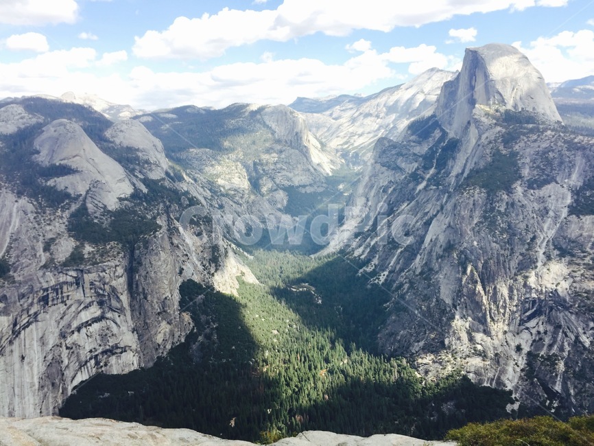 rock,sky,cloud,mountain,yosemite,nature,sight,scenery,Yosemite National Park