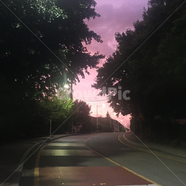 태풍전야,하늘,감성,sky,pink
