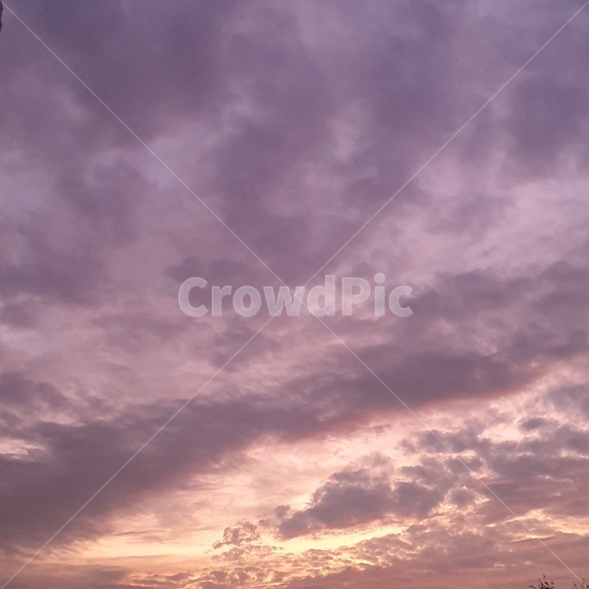 하늘,sky,구름,clouds,pinksky,purplesky,노을