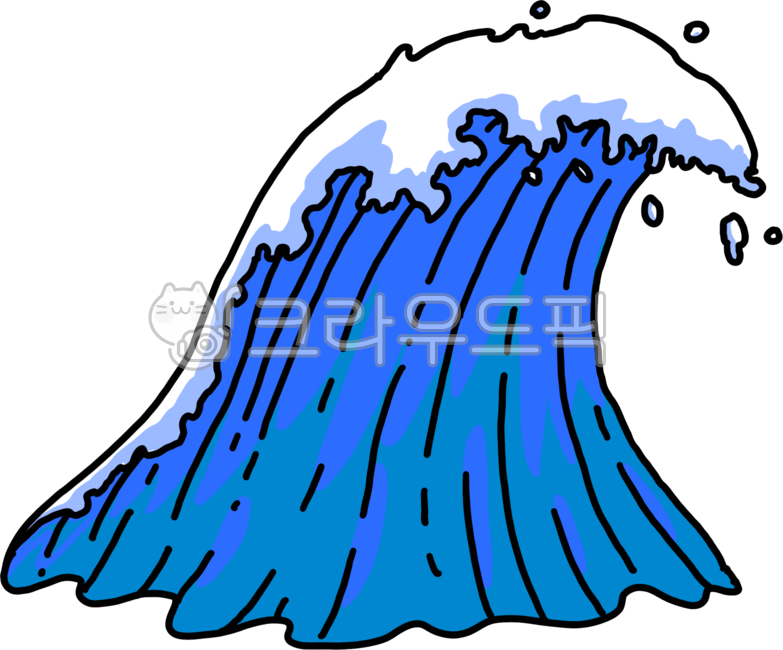 바다,파도,바다일러스트,파도일러스트,만화스타일,카툰스타일,시원한,물,여름,배경,nature,자연