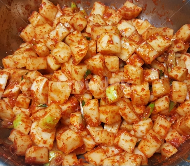 김치,깍두기,무김치,반찬,한식