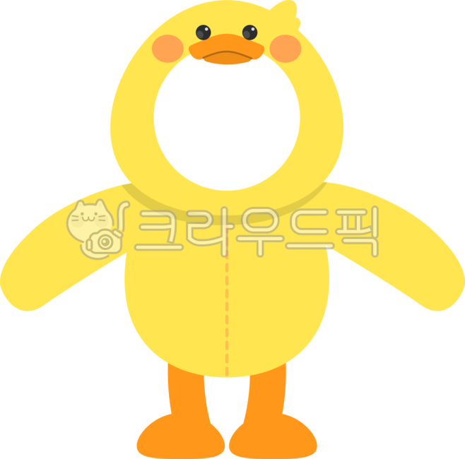 오리옷,오리코스튬,동물옷,의상,패션,아이들옷,잠옷,행사,놀이,인형옷