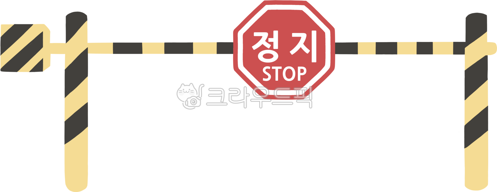 Barricade,stop sign,construction site,sticker,decoration