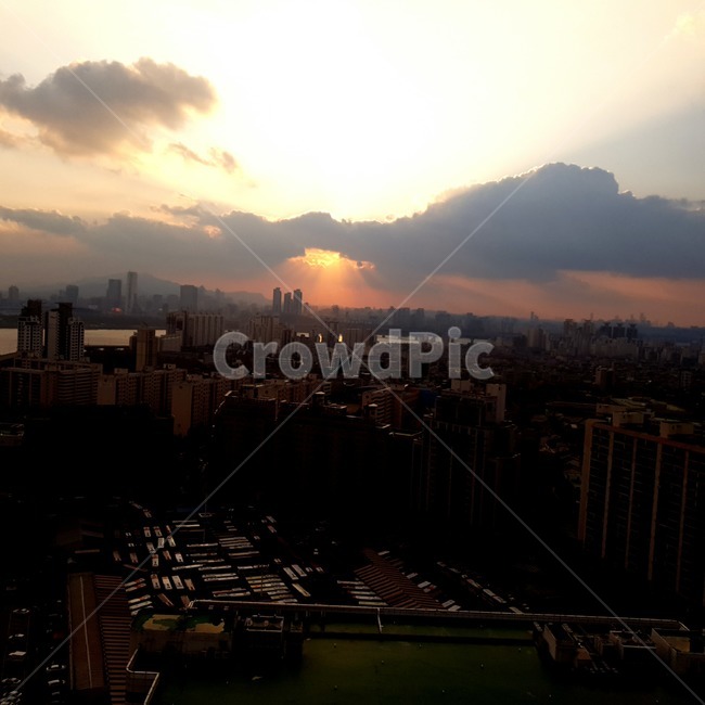 경치,outdoors,nature,scenery,풍경,aerialview,도시,서울,seoul,일몰,sunset
