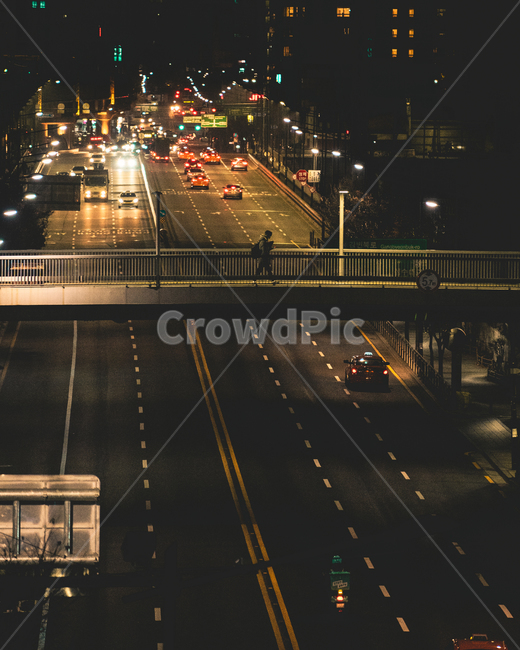 road,도로,freeway,person,사람,human,인간,육교,고독,인류,도시,풍경,도시풍경,city,landscape,야경,밤,풍경,nightscape,night,landscape