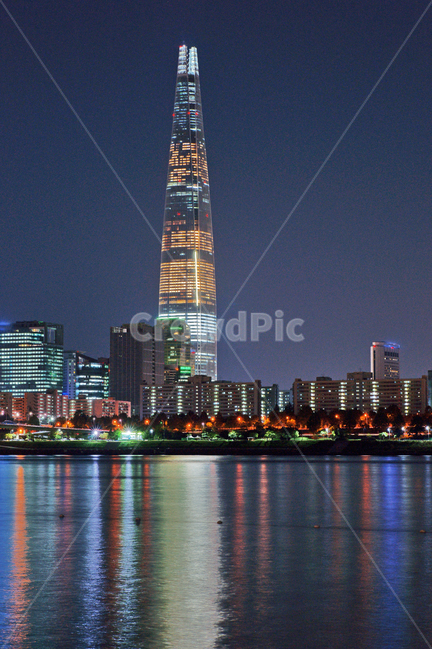 잠실,한강야경,한강,야경,건물,아파트,반영,제2롯데월드,야경,밤,풍경,nightscape,night,landscape,도시,city,한국도시풍경,한국도시경관,korea cityscape