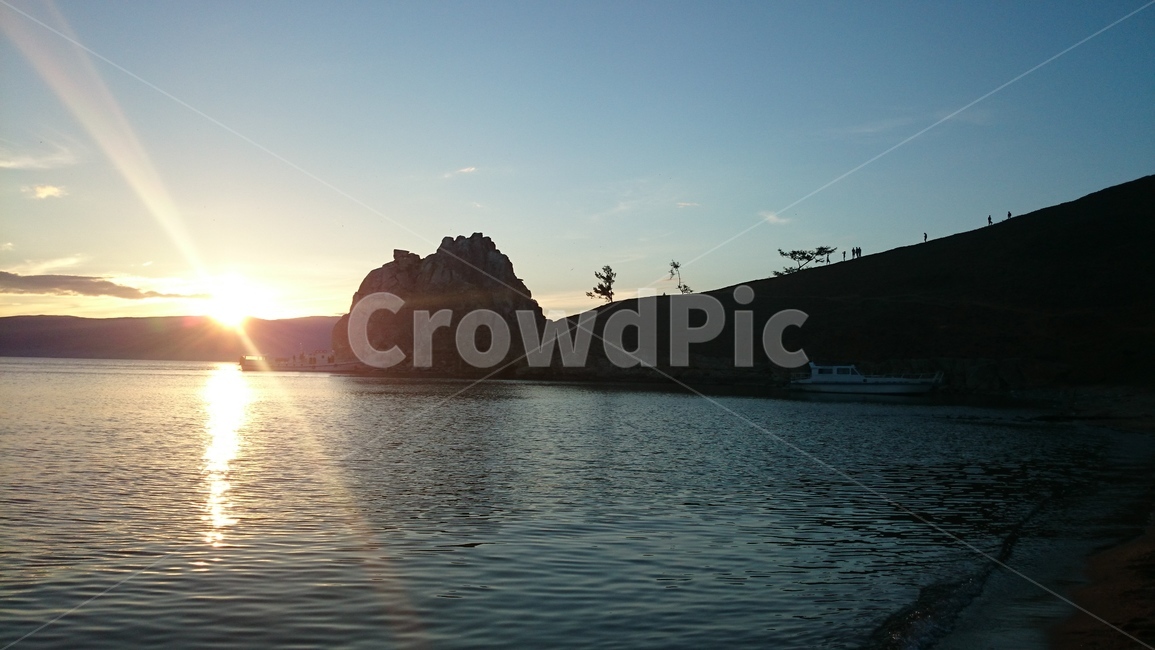 러시아,이르쿠츠크,바이칼호수,노을,풍경,햇빛,호수,섬,rusia,irkutsk,lakebaikal,sunset,landscape,sunlight,lake,island
