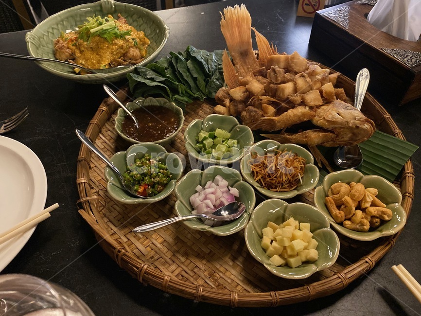 태국,음식,food,저녁식사,생선,생선튀김,dish,요리,thailand
