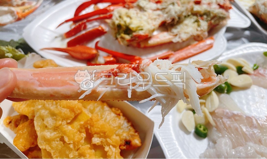 킹크랩찜, 대게찜, 게찜, 대게, 킹크랩, 사진,이미지,일러스트,캘리그라피 - 먹방작가