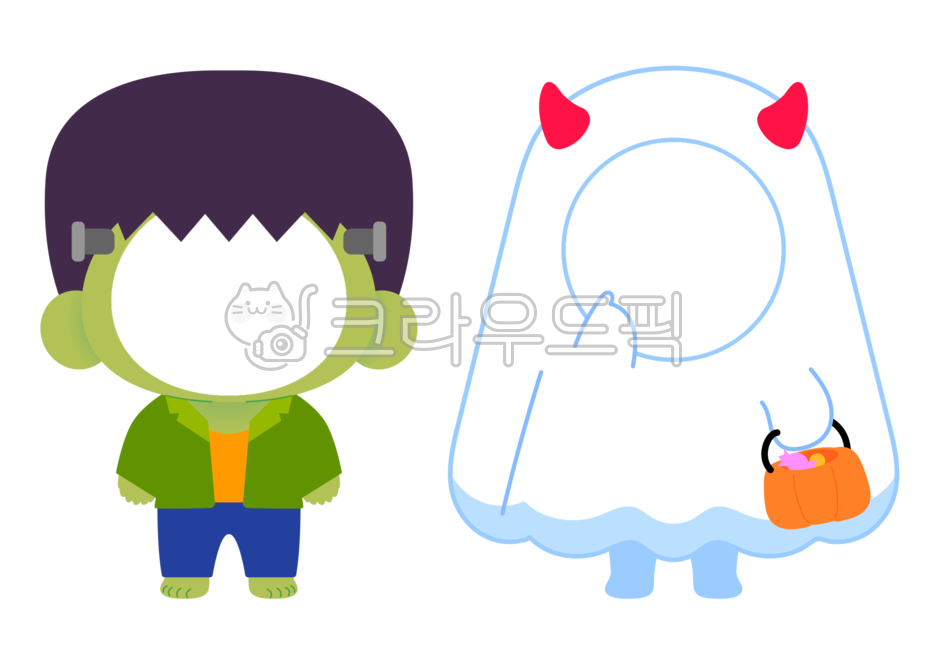 halloween event,frankenstein,kindergarden,Ghost,Day care Center,Halloween,face composition,composite design,costume costume