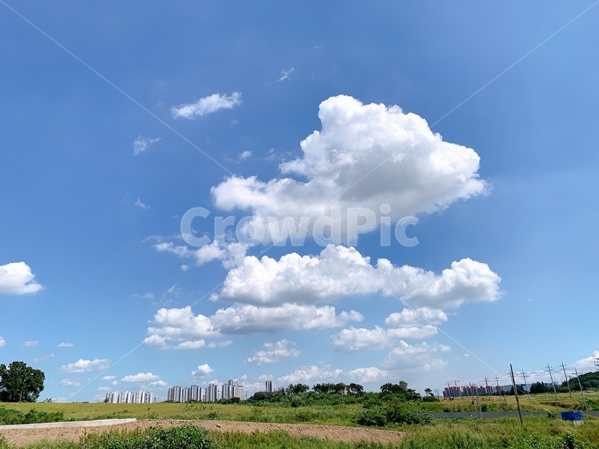 하늘,구름,들판,sky,cloud,field,skyblue,nature,자연,weather,날씨,옥외,outdoors