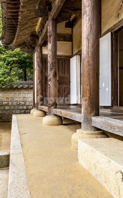 stepping stone,Pillar,Gook,Hanok,traditional floor,headstone,Korean Folk Village,traditional house