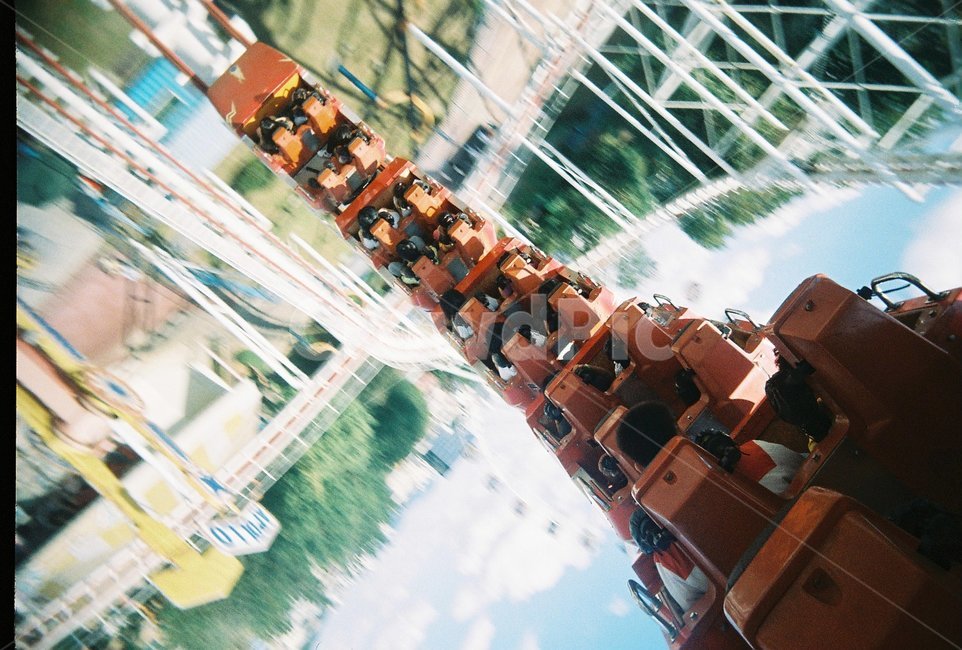 film photography,Roller Coaster,88 train,Rides,film camera