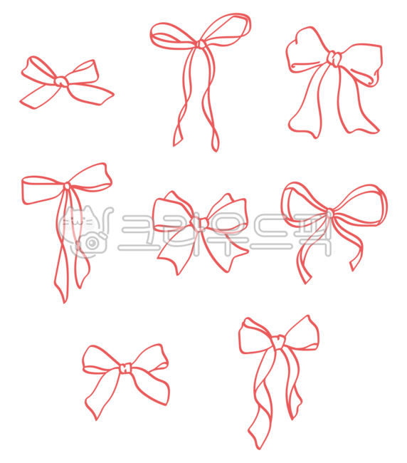 리본,ribbon,라인드로잉,리본일러스트,라인일러스트,포장,선물,파티,끈,라인리본,line