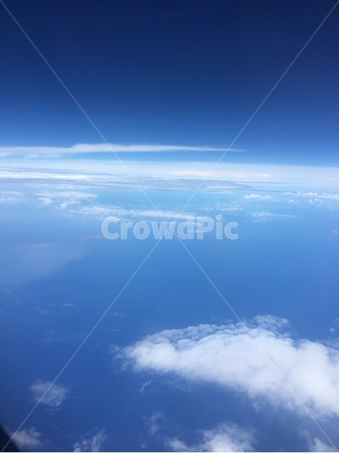 하늘,구름,airplane,landscape,바다,sky,비행기,cloud,cloudy,sea