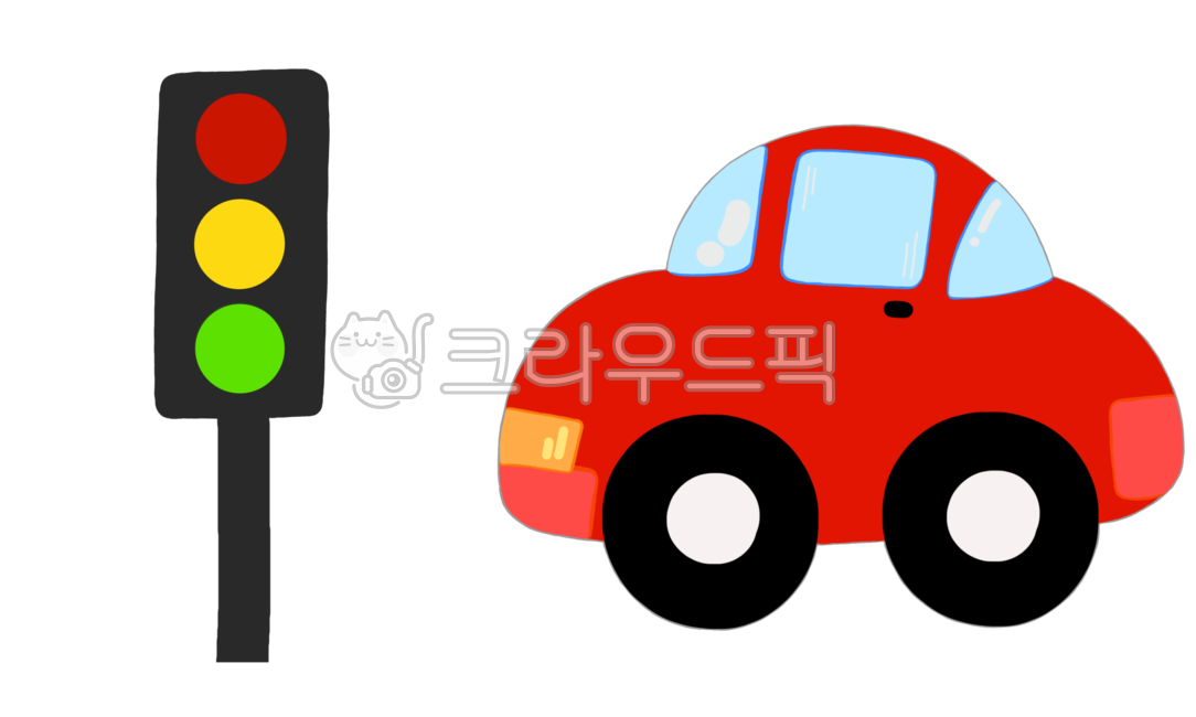 trafficlight,신호등,신호등그림,신호등일러스트,car,자동차,자동차그림,자동차일러스트,일러스트,그림,귀여운그림,귀여운일러스트