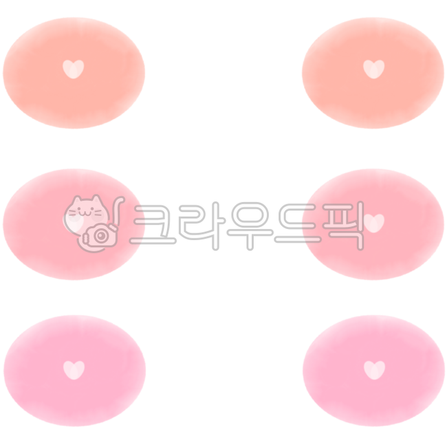 수채화,수채화일러스트,볼터치,볼터치일러스트,블러셔,블러셔일러스트,치크,부끄,화장,하트볼터치