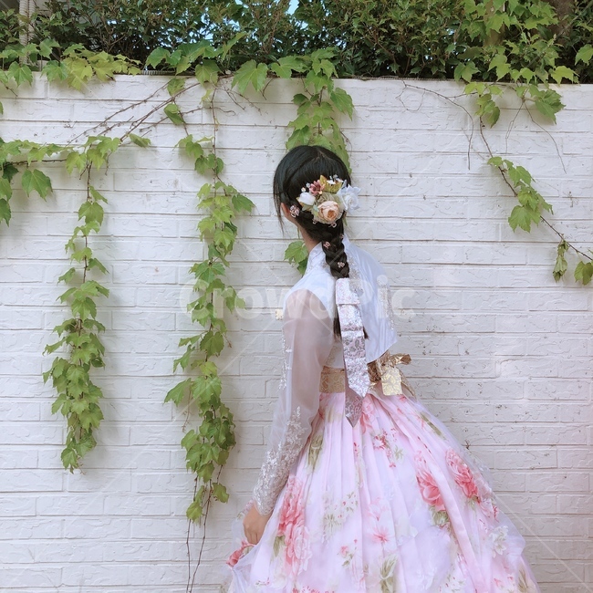 여성,한복,테마한복,소녀,댕기머리소녀,한복,한국전통의상,hanbok,korean traditional clothes,사람,인물,인간,human,person,여성,여자,woman,female,lady